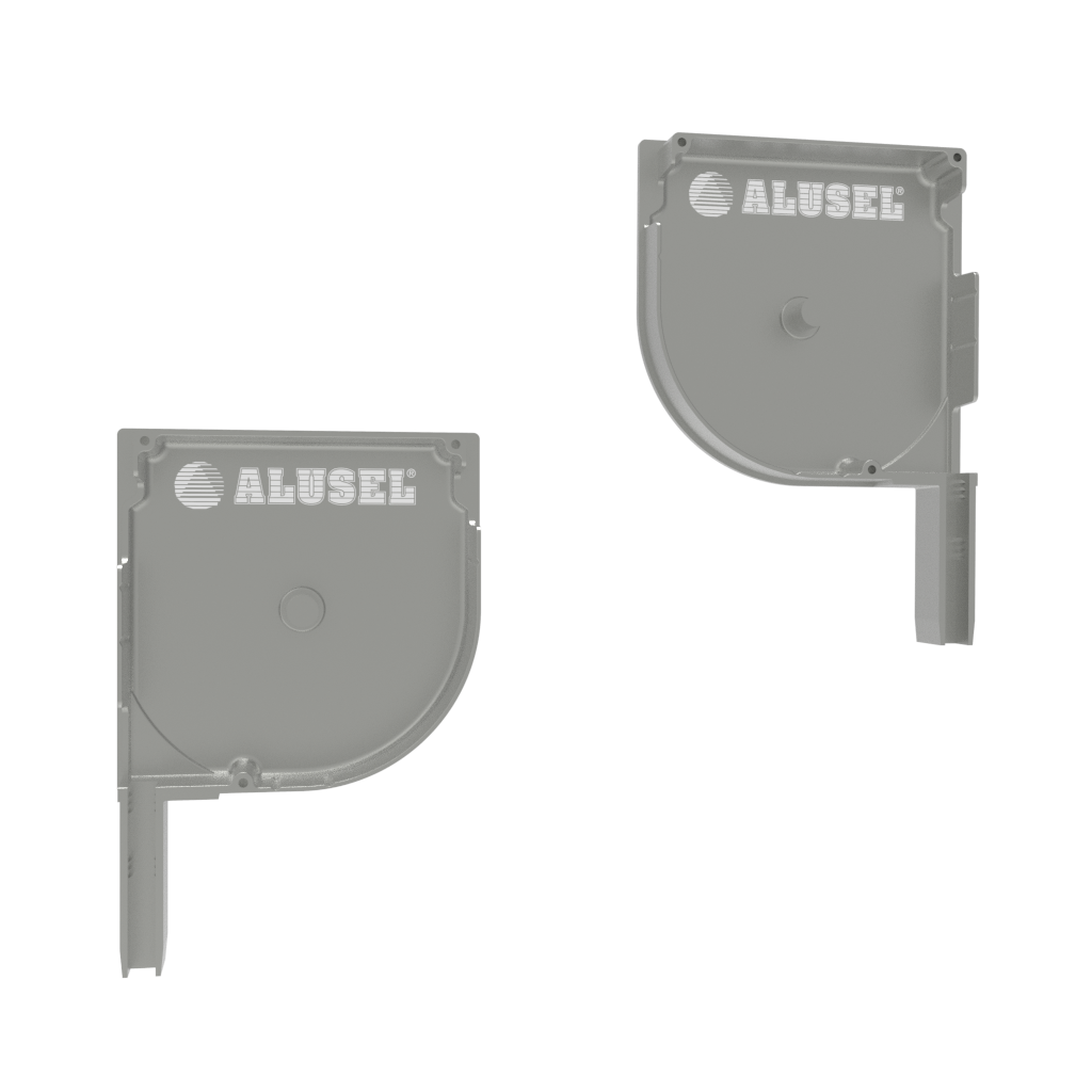 180 - Quarter Round End Caps